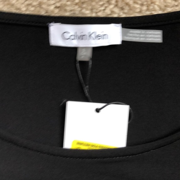 Calvin Klein sleeveless zipper blouse top small - Picture 4 of 6